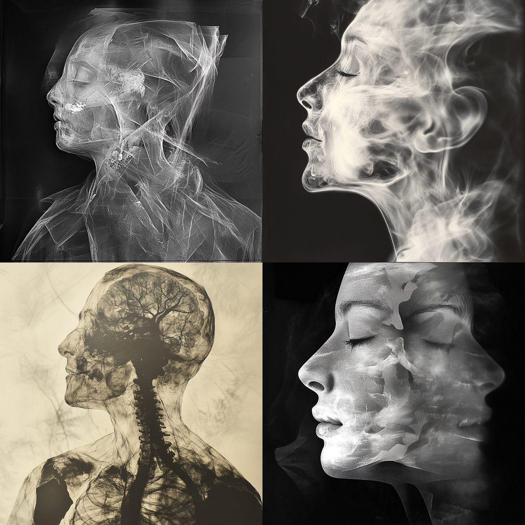 Radiographic image style, Midjourney V6.1, render 1 of 4