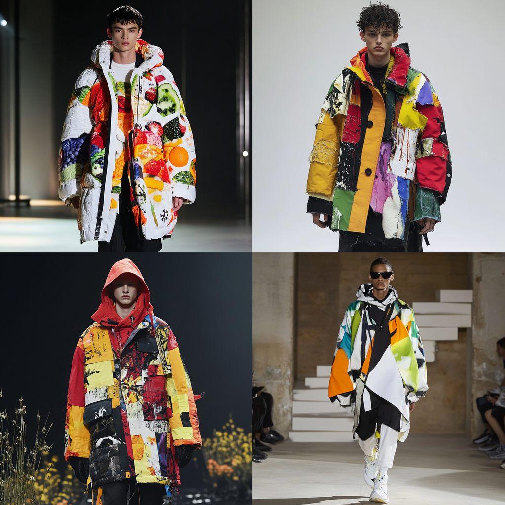 Raf Simons style, Midjourney V6.1, render 1 of 4