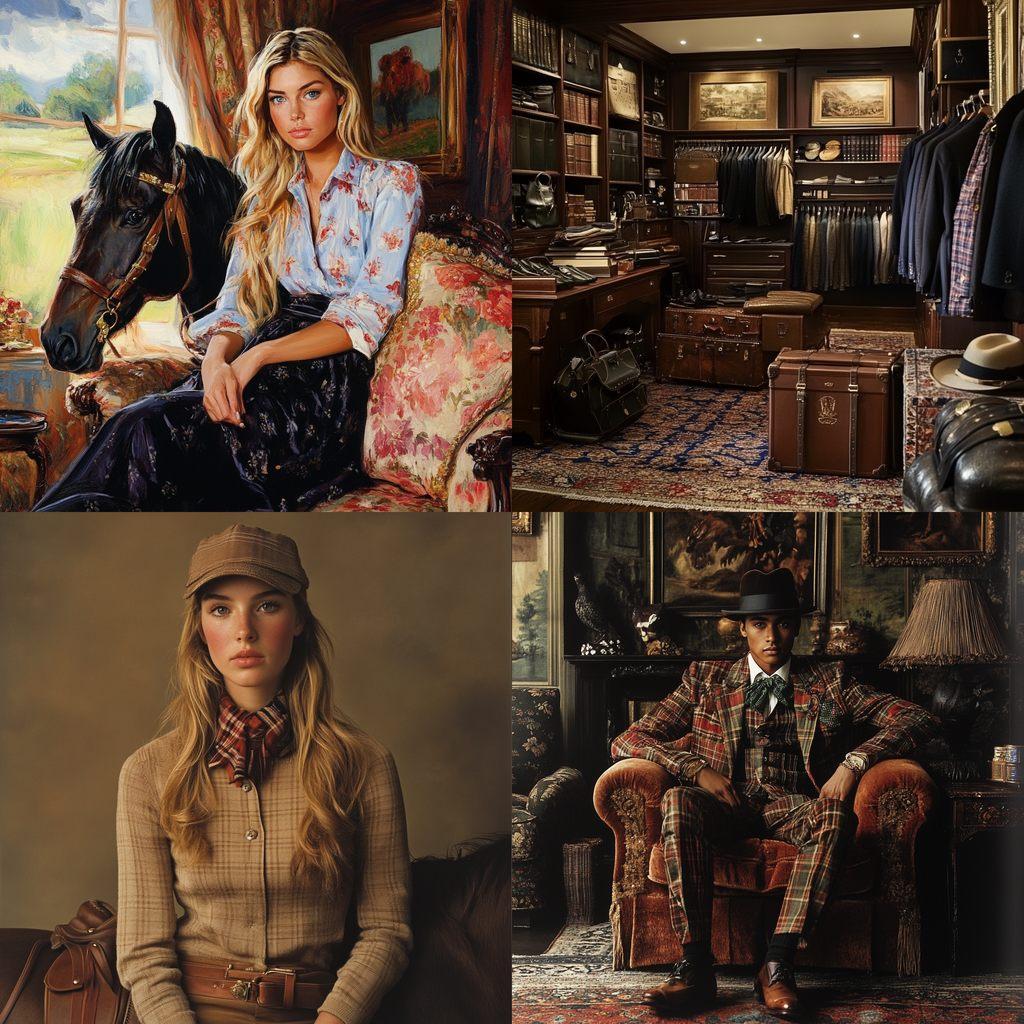 Ralph Lauren style, Midjourney V6.1, render 1 of 4