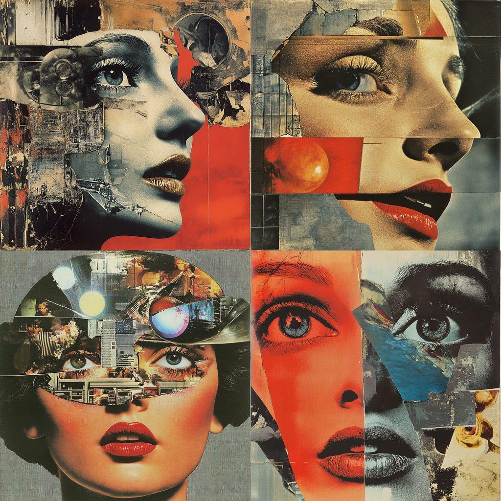 Raoul Hausmann style, Midjourney V6.1, render 1 of 4