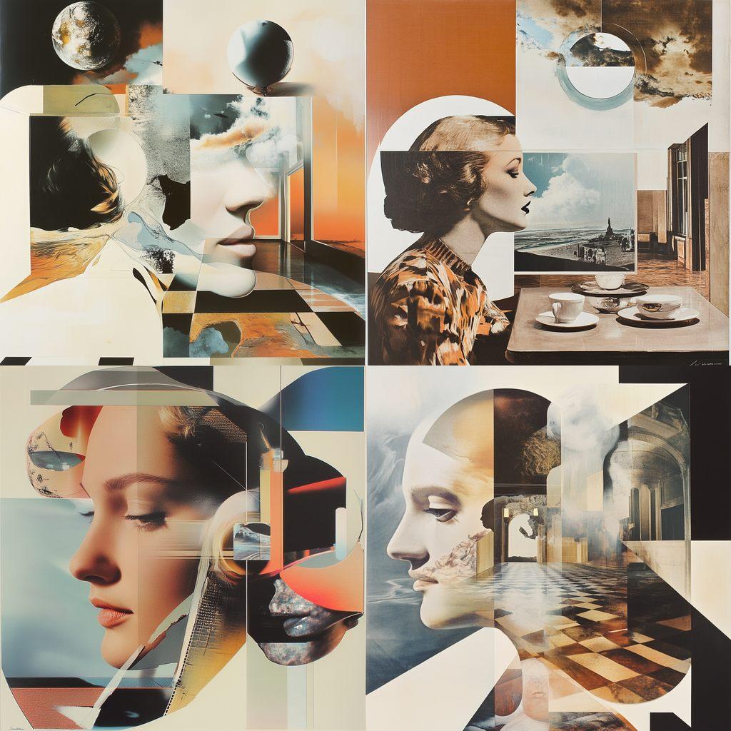 Richard Hamilton style, Midjourney V6.1, render 1 of 4