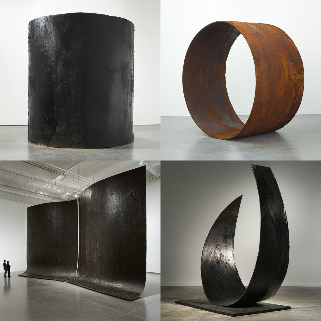 Richard Serra style, Midjourney V6.1, render 1 of 4