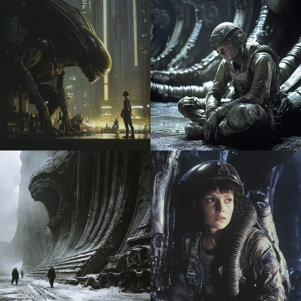 Ridley Scott style, Midjourney V6.1, render 1 of 4