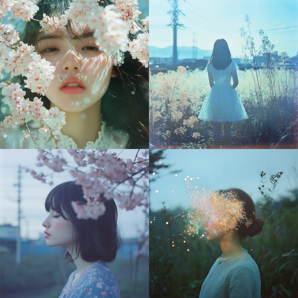 Rinko Kawauchi style, Midjourney V6.1, render 1 of 4