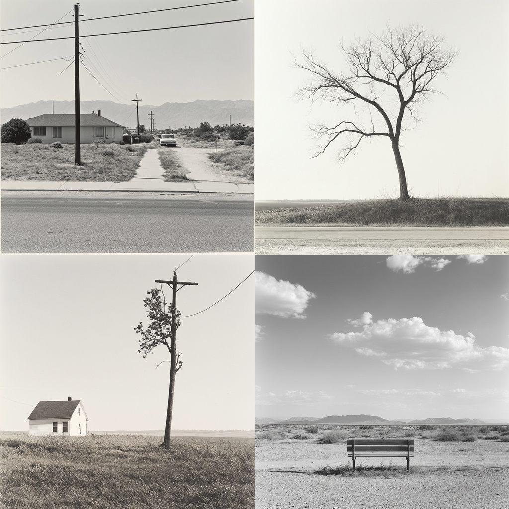 Robert Adams style, Midjourney V6.1, render 1 of 4