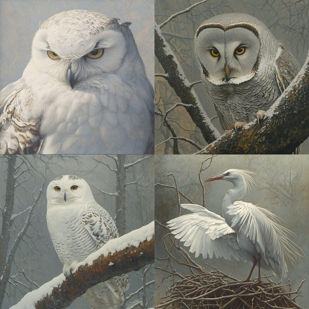 Robert Bateman style, Midjourney V6.1, render 1 of 4