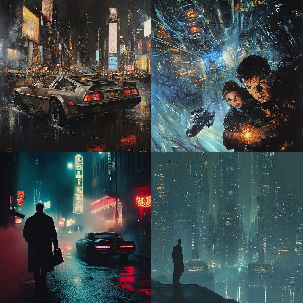 Robert Zemeckis style, Midjourney V6.1, render 1 of 4