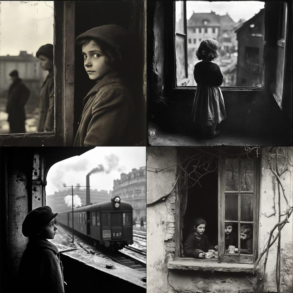 Roman Vishniac style, Midjourney V6.1, render 1 of 4