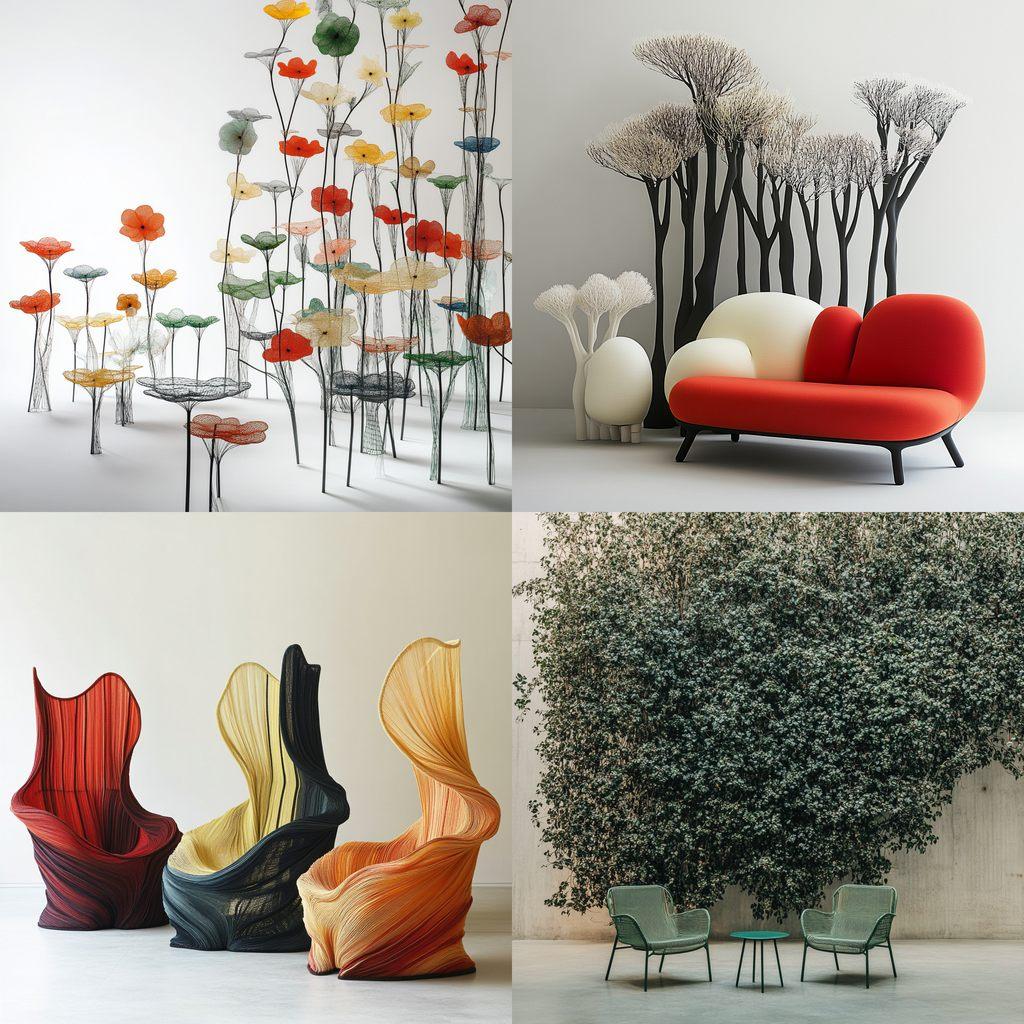 Ronan and Erwan Bouroullec style, Midjourney V6.1, render 1 of 4