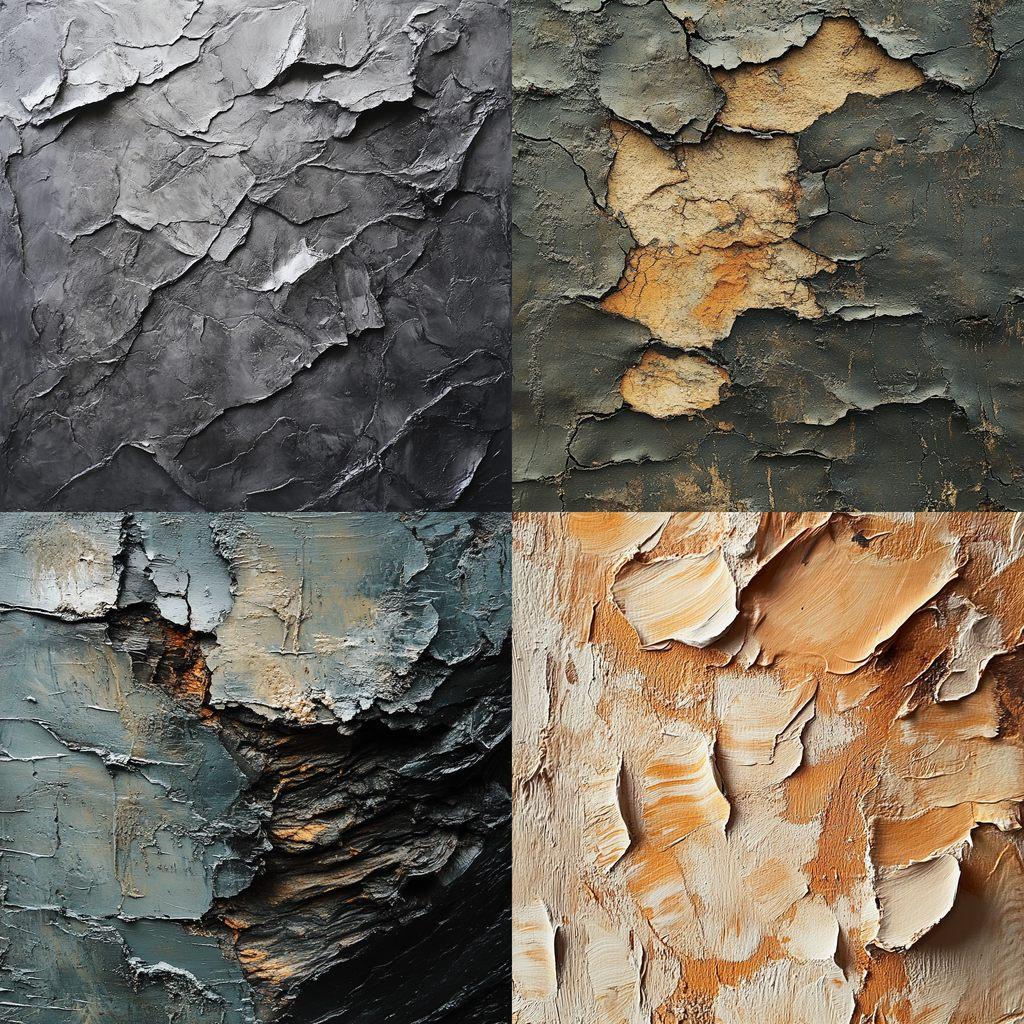 Rough surface style, Midjourney V6.1, render 1 of 4