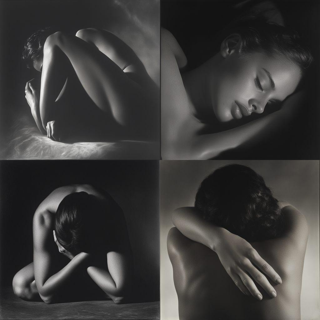 Ruth Bernhard style, Midjourney V6.1, render 1 of 4