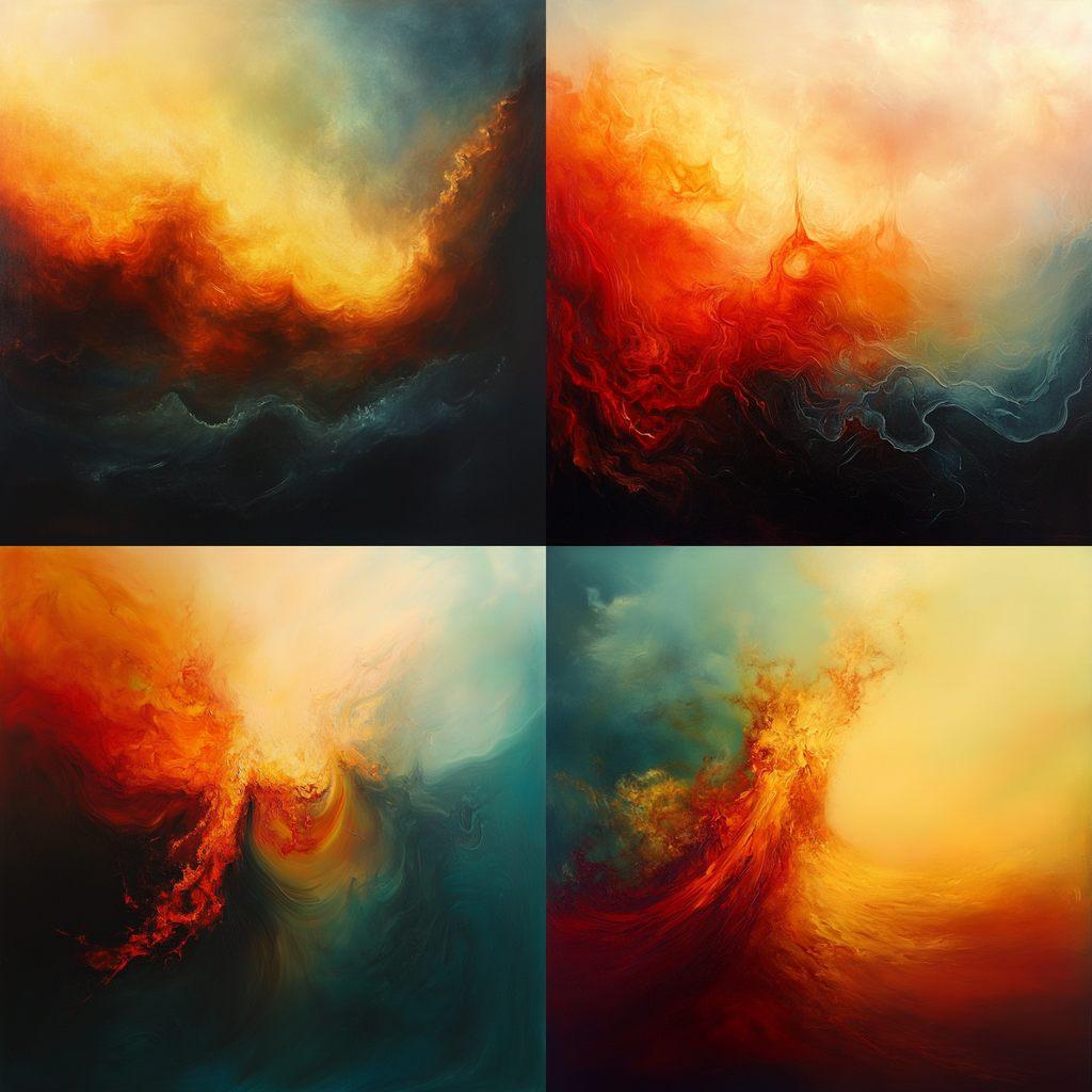 Samantha Keely Smith style, Midjourney V6.1, render 1 of 4