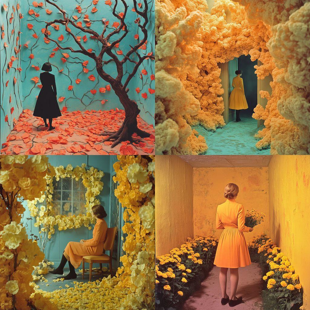 Sandy Skoglund style, Midjourney V6.1, render 1 of 4