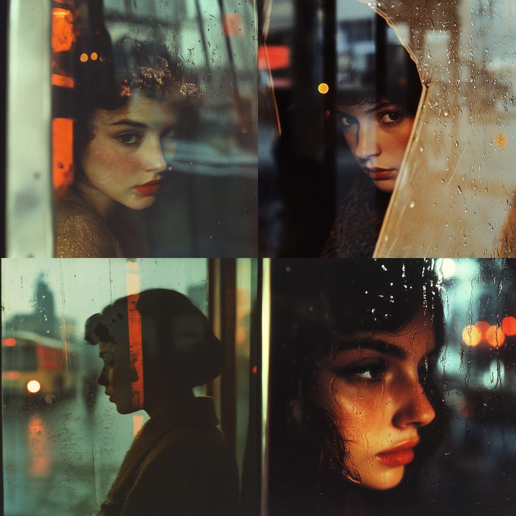 Saul Leiter style, Midjourney V6.1, render 1 of 4