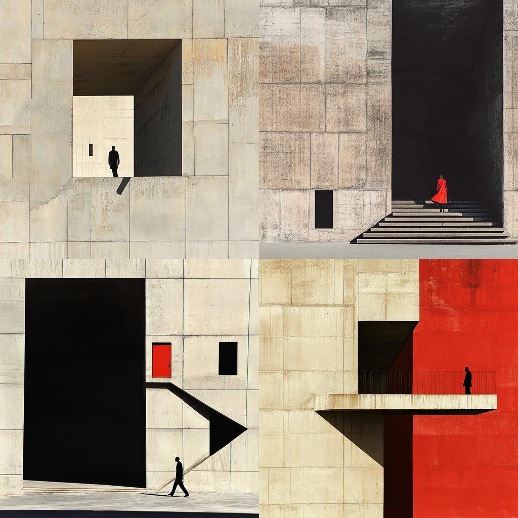 Serge Najjar style, Midjourney V6.1, render 1 of 4