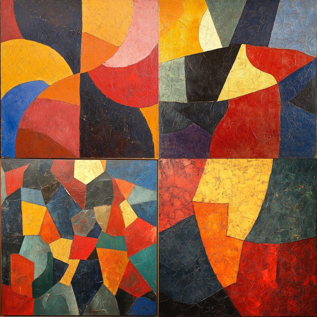 Serge Poliakoff style, Midjourney V6.1, render 1 of 4