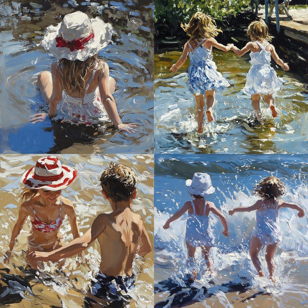 Sherree Valentine-Daines style, Midjourney V6.1, render 1 of 4