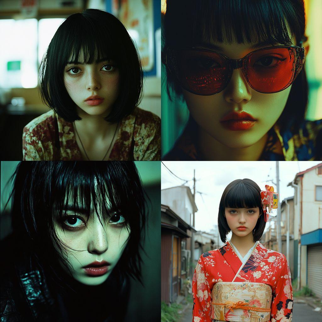 Sion Sono style, Midjourney V6.1, render 1 of 4