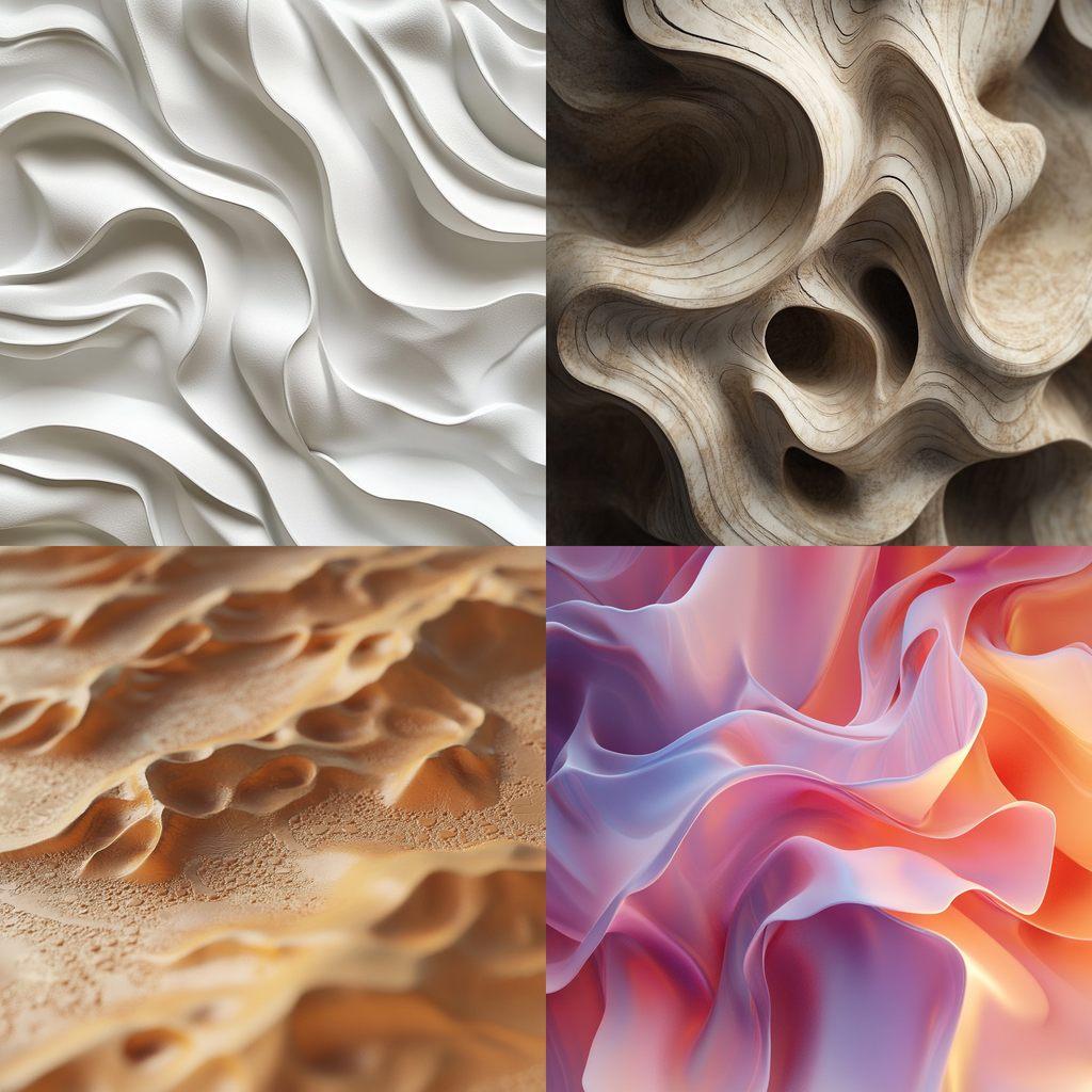 Smooth texture style, Midjourney V6.1, render 1 of 4