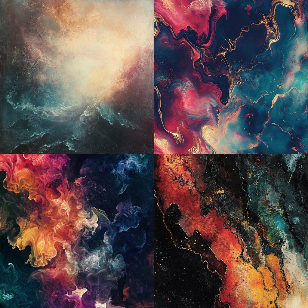 Spectral texture style, Midjourney V6.1, render 1 of 4