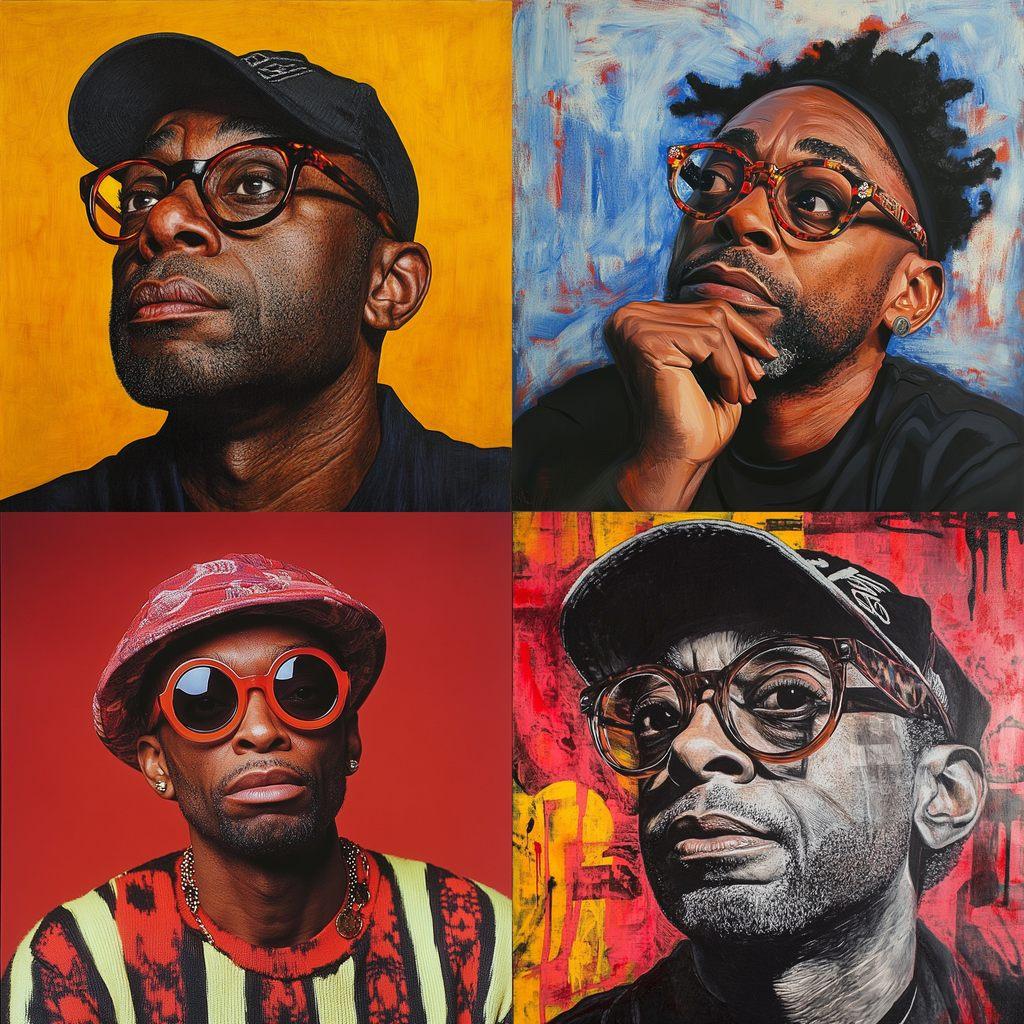 Spike Lee style, Midjourney V6.1, render 1 of 4