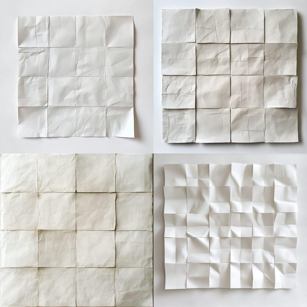 Squared paper style, Midjourney V6.1, render 1 of 4