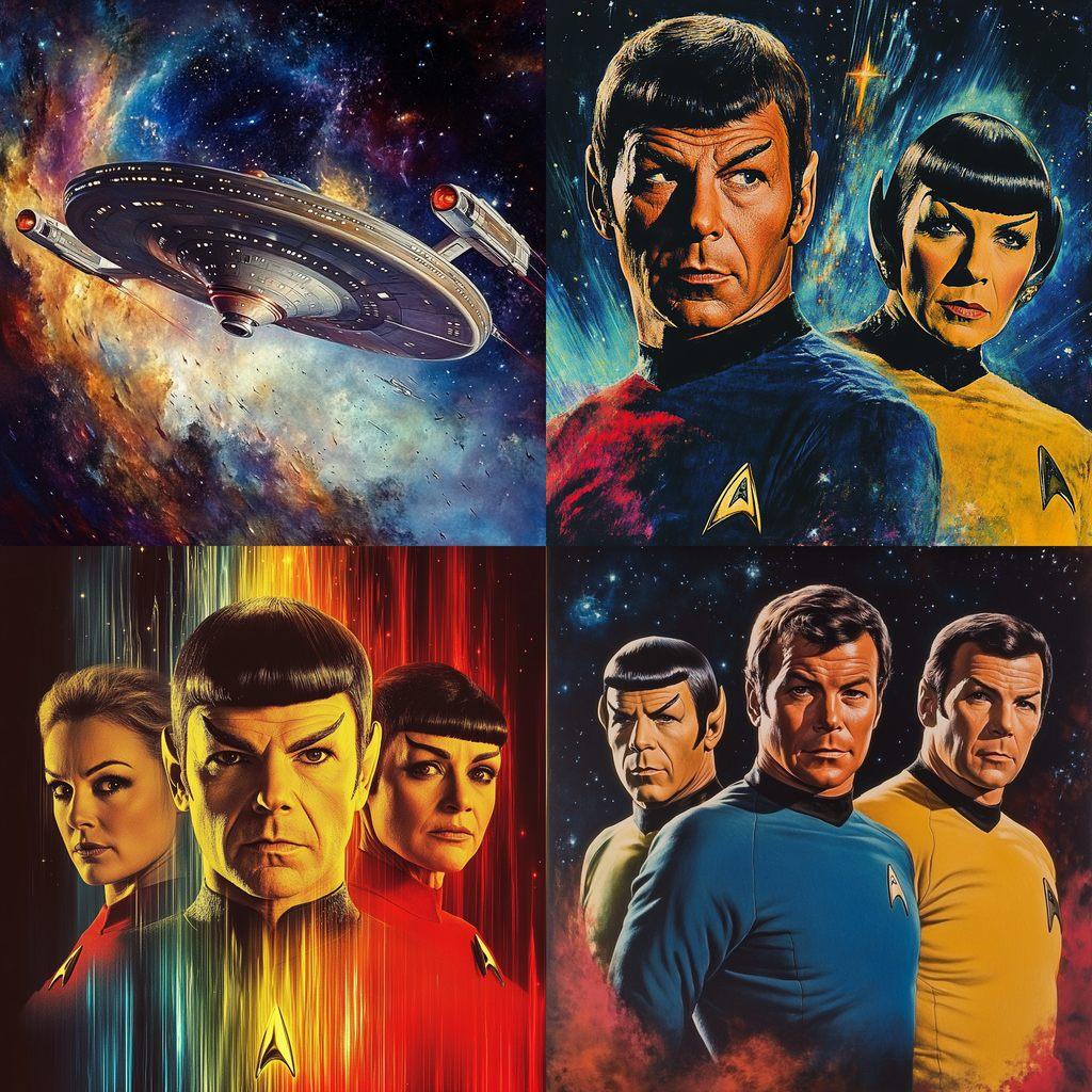 Star Trek style, Midjourney V6.1, render 1 of 4