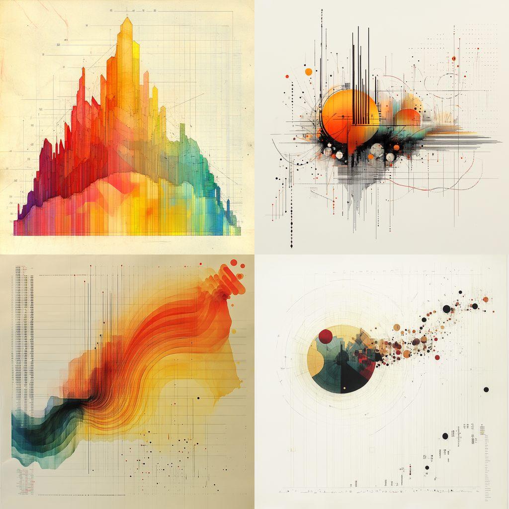 Statistical graph style, Midjourney V6.1, render 1 of 4