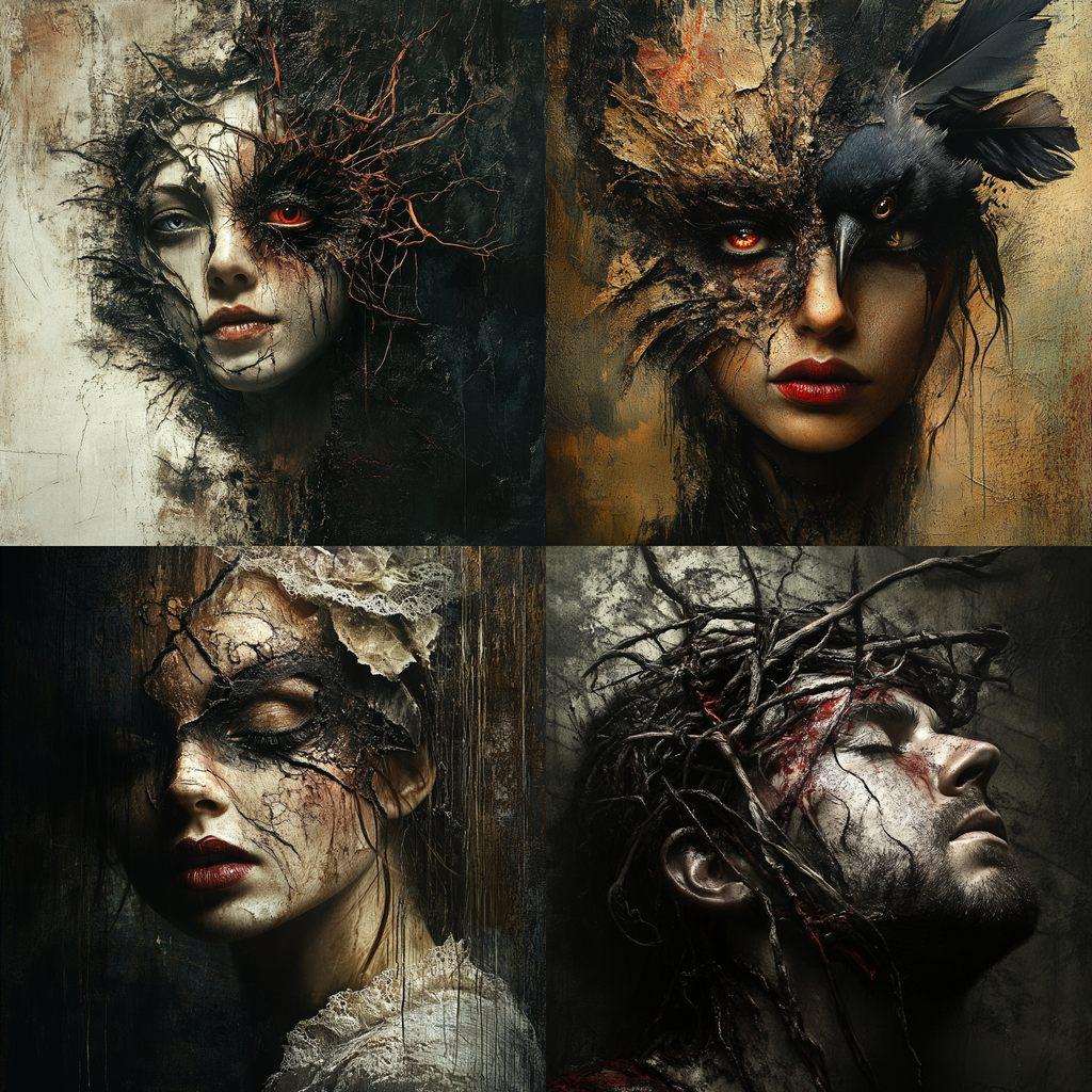 Stefan Gesell style, Midjourney V6.1, render 1 of 4