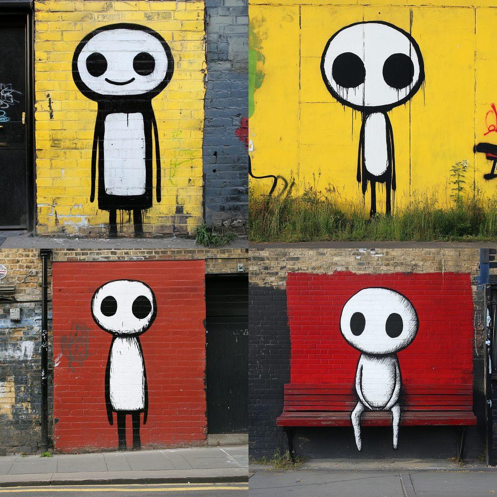 Stik style, Midjourney V6.1, render 1 of 4