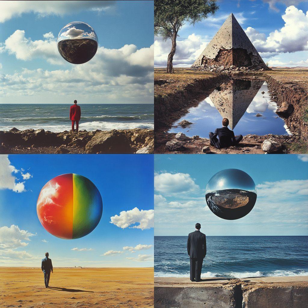 Storm Thorgerson style, Midjourney V6.1, render 1 of 4