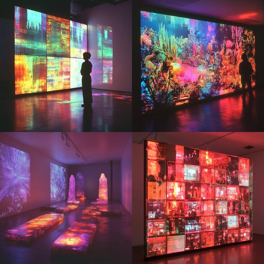 Susan Hiller style, Midjourney V6.1, render 1 of 4