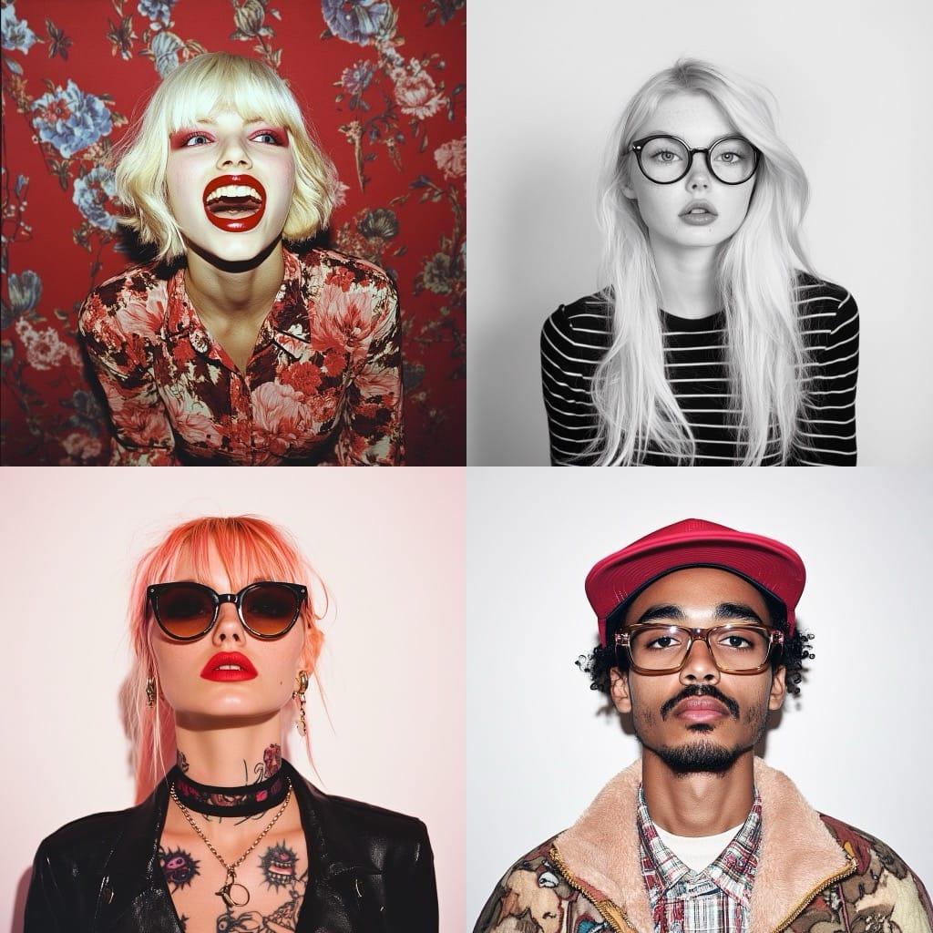 Terry Richardson style, Midjourney V6.1, render 1 of 4