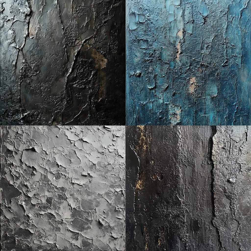 Textured surface style, Midjourney V6.1, render 1 of 4