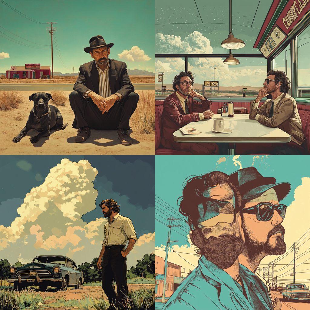 The Coen Brothers style, Midjourney V6.1, render 1 of 4