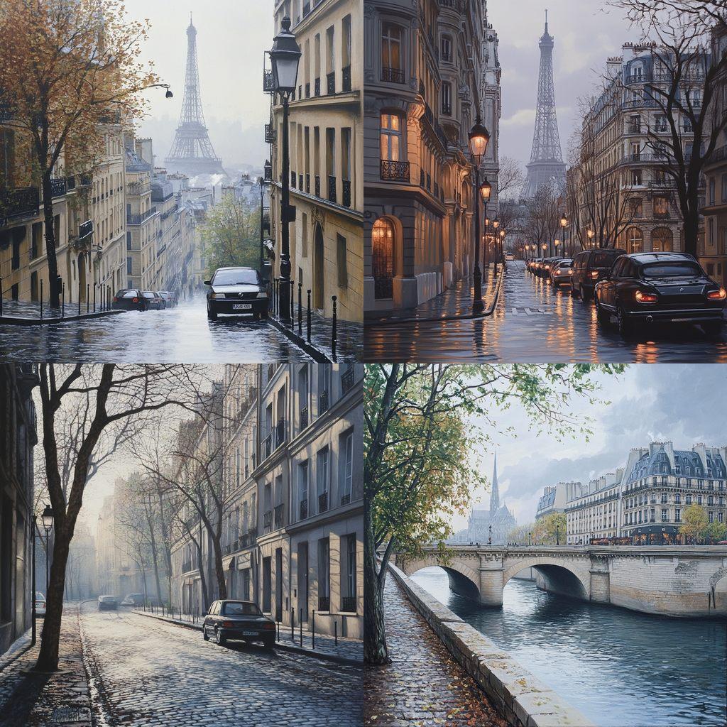 Thierry Duval style, Midjourney V6.1, render 1 of 4