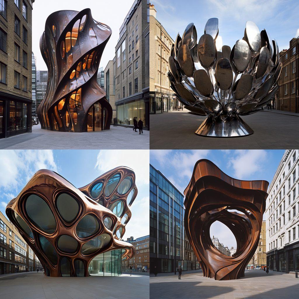 Thomas Heatherwick style, Midjourney V6.1, render 1 of 4