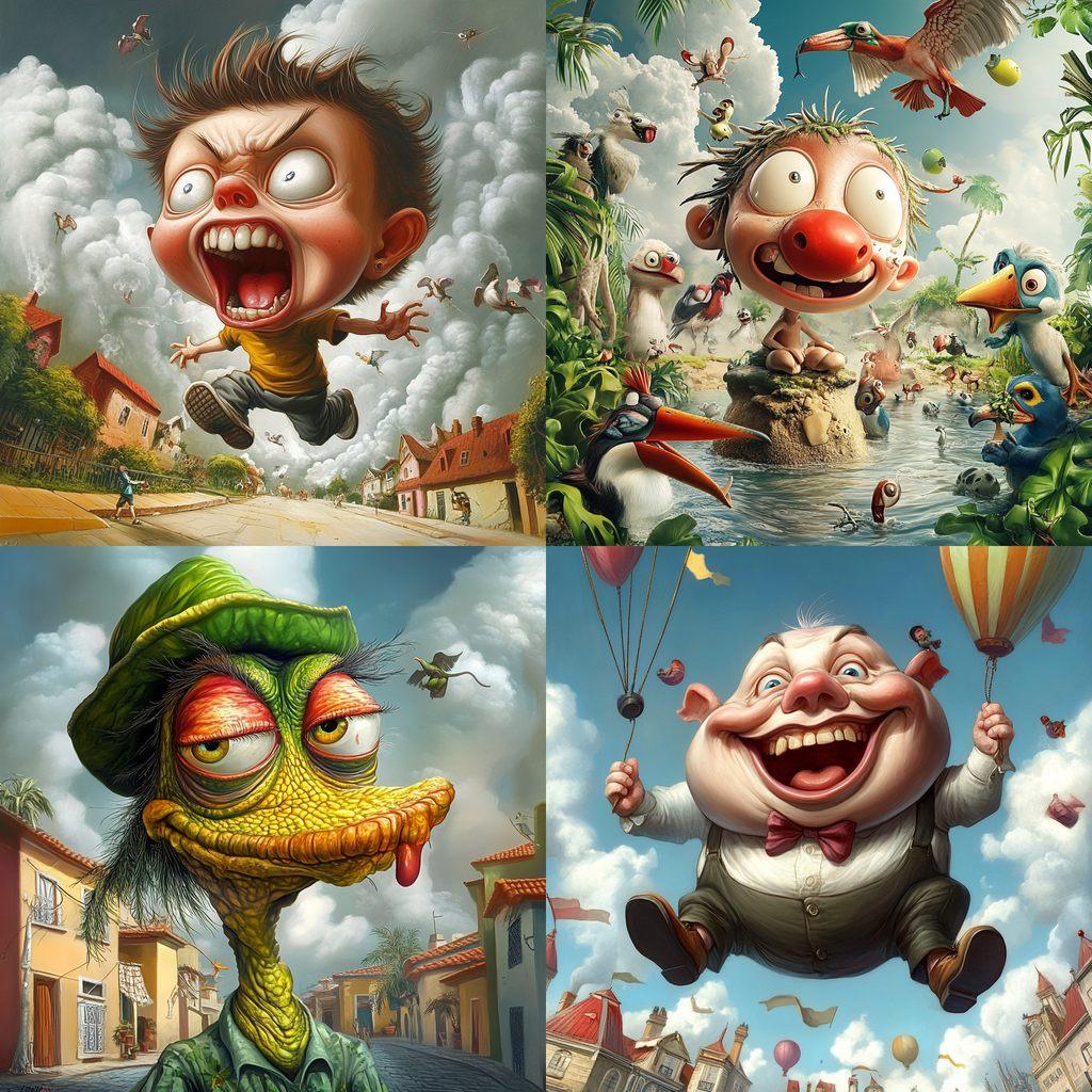 Tiago Hoisel style, Midjourney V6.1, render 1 of 4