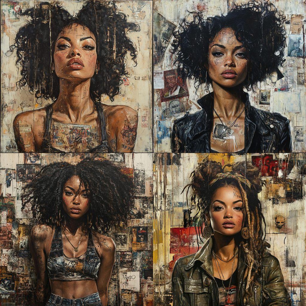 Tim Okamura style, Midjourney V6.1, render 1 of 4