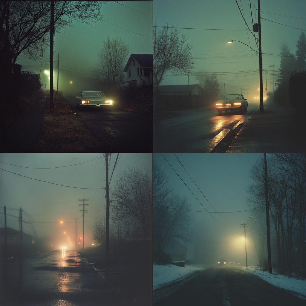 Todd Hido style, Midjourney V6.1, render 1 of 4