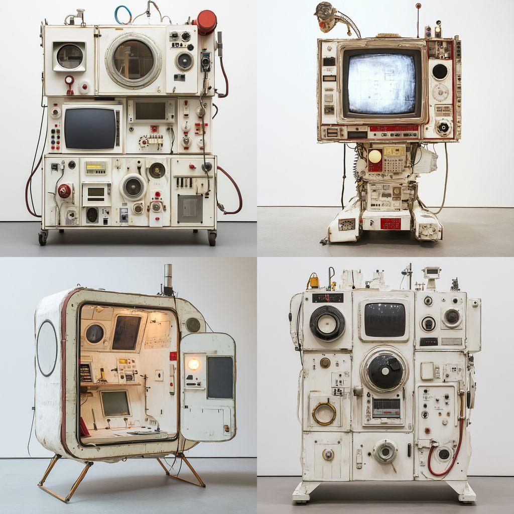 Tom Sachs style, Midjourney V6.1, render 1 of 4