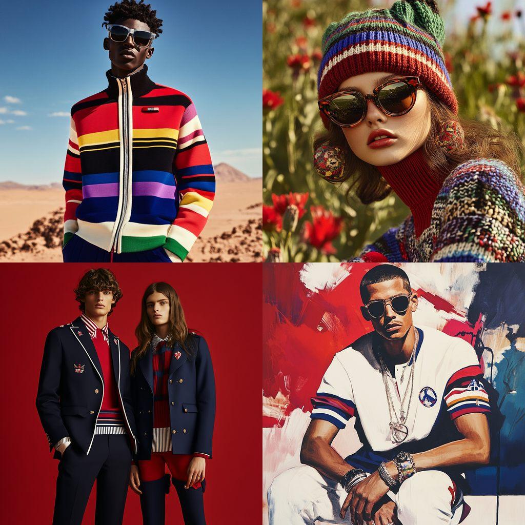 Tommy Hilfiger style, Midjourney V6.1, render 1 of 4