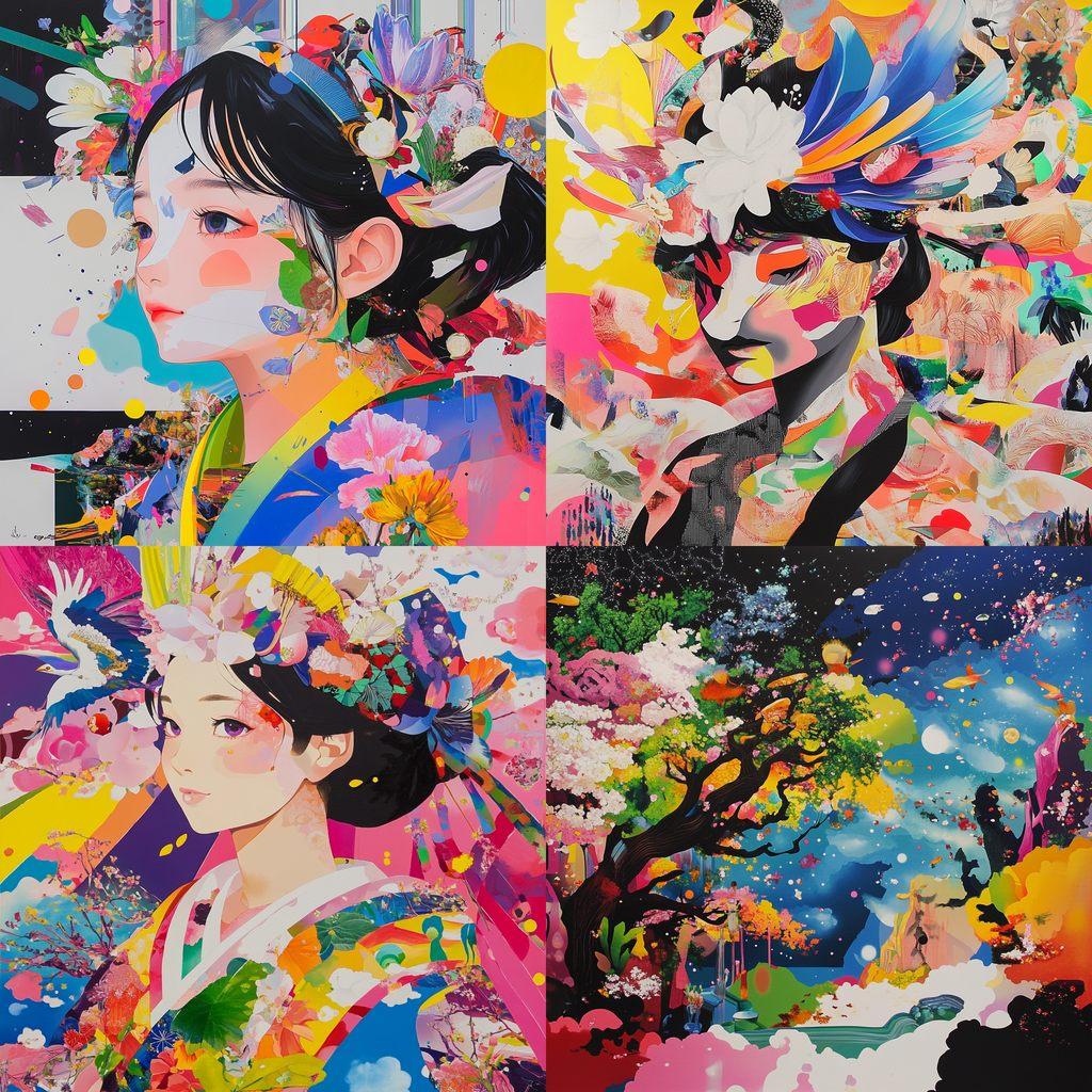 Tomokazu Matsuyama style, Midjourney V6.1, render 1 of 4