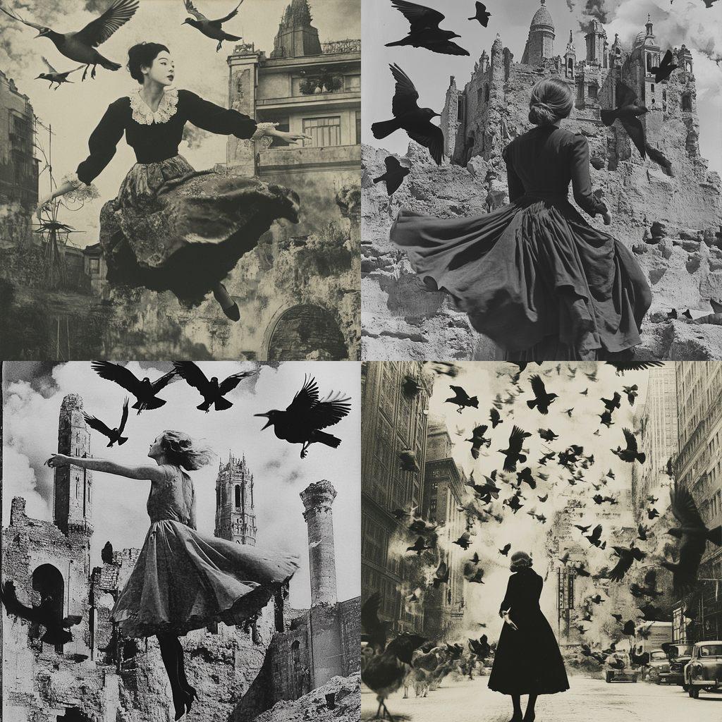 Toshiko Okanoue style, Midjourney V6.1, render 1 of 4