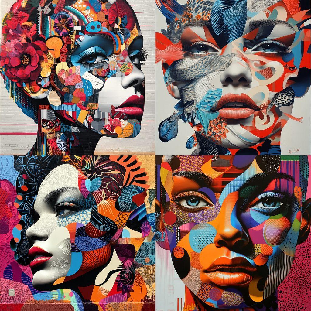 Tristan Eaton style, Midjourney V6.1, render 1 of 4