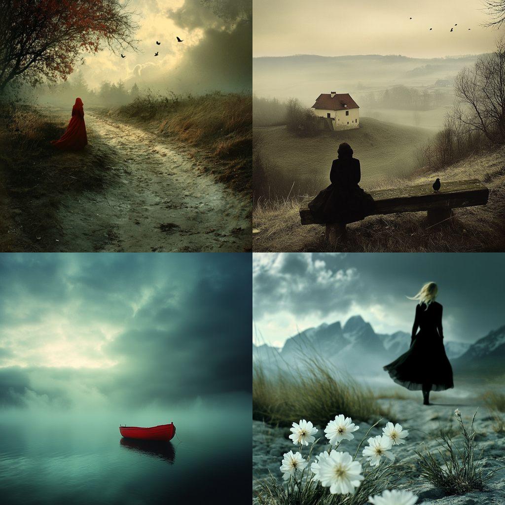 Veronika Pinke style, Midjourney V6.1, render 1 of 4