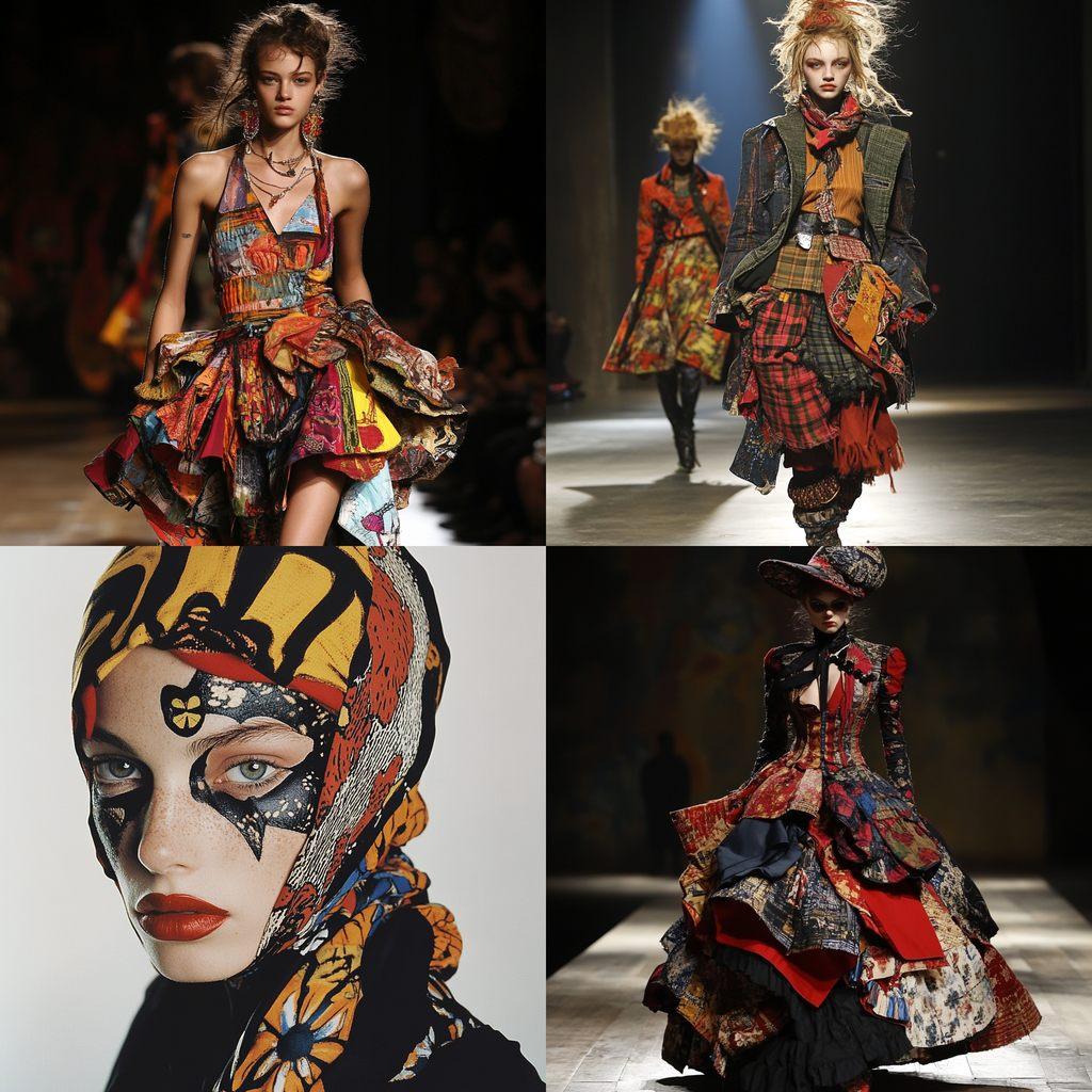 Vivienne Westwood style, Midjourney V6.1, render 1 of 4