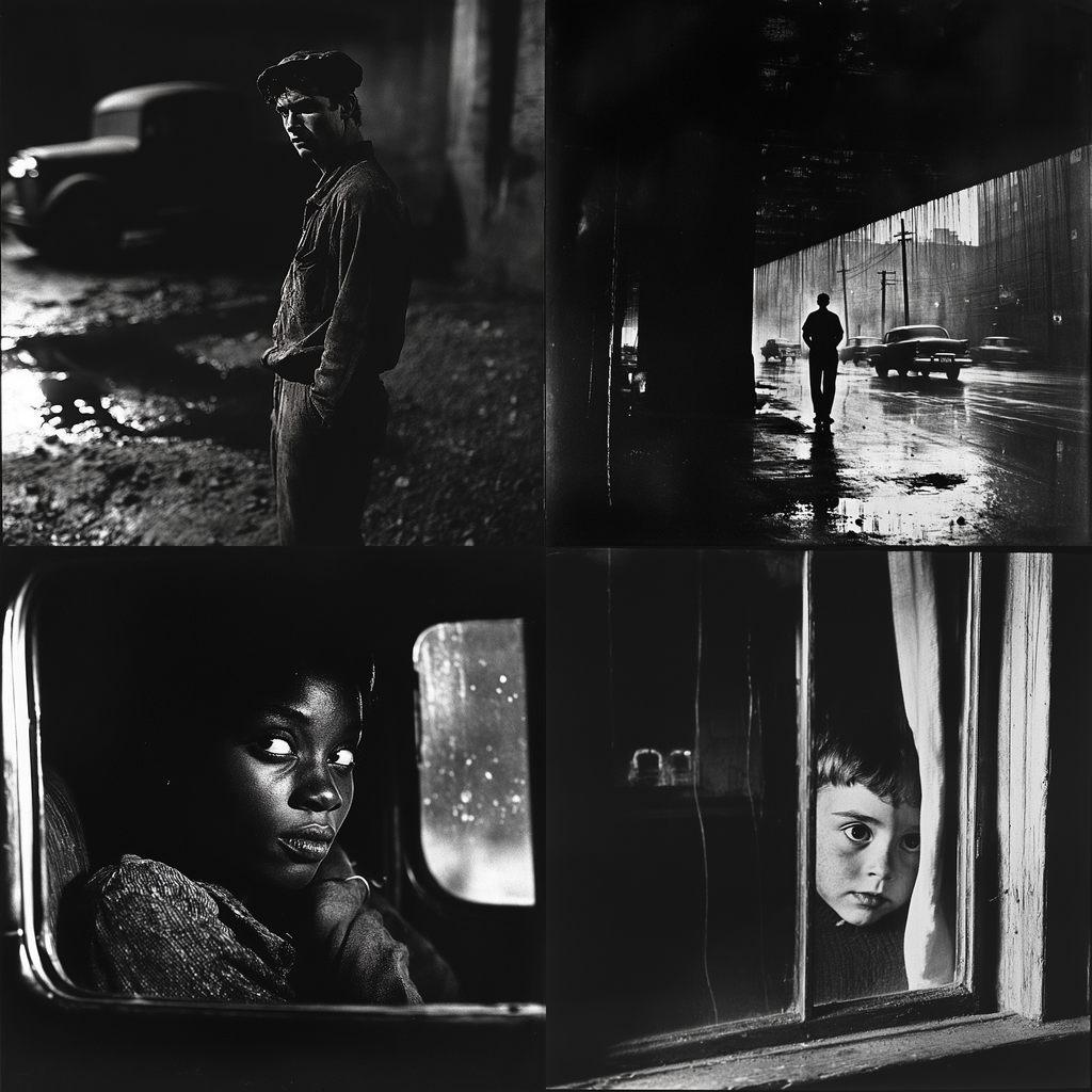 W. Eugene Smith style, Midjourney V6.1, render 1 of 4