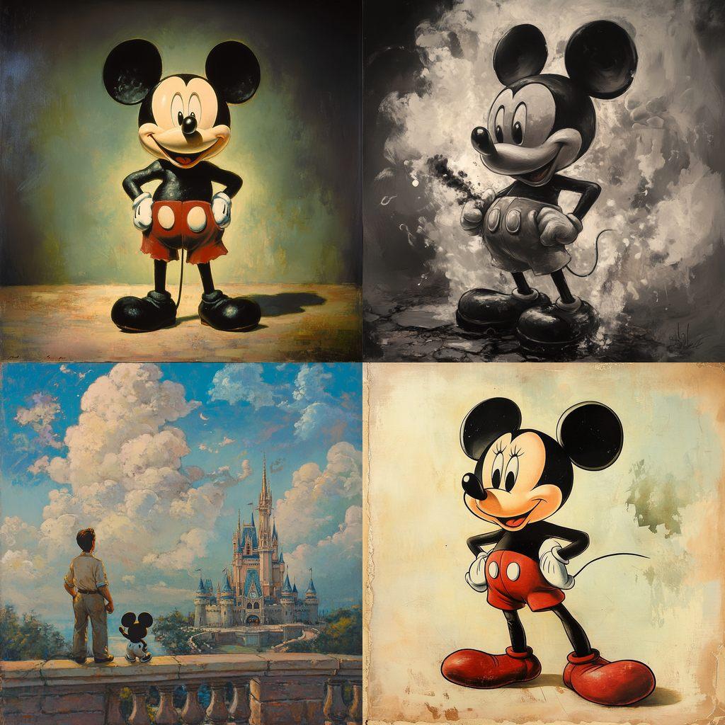 Walt Disney style, Midjourney V6.1, render 1 of 4