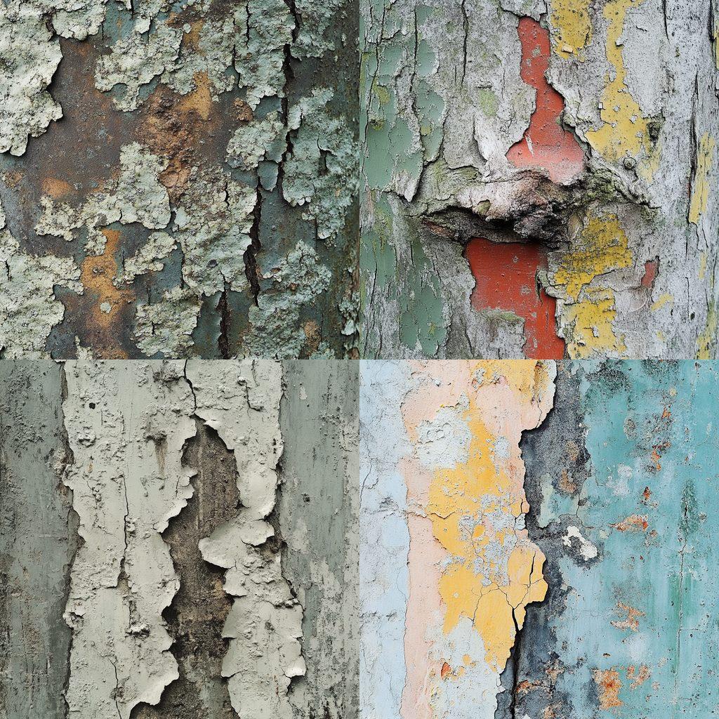 Weathered surface style, Midjourney V6.1, render 1 of 4